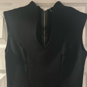 Little black dress, form fitting, size small